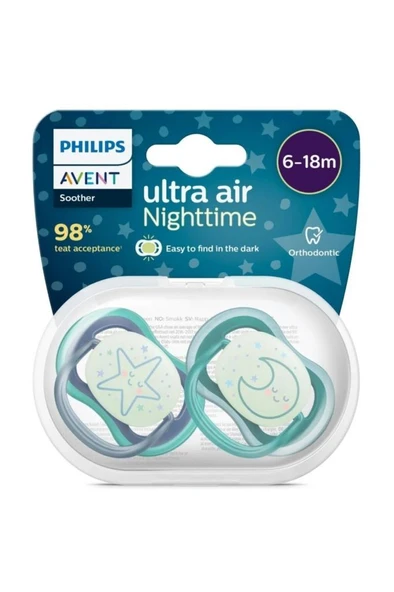Philips Avent Ultra Air Nighttime 6-18 Ay Erkek SCF376/13 ürün görseli 1