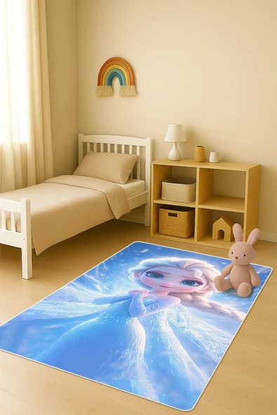 Modern Dijital Baskı Kaymaz Taban Çocuk ve Genç Odası Halısı H0974 RENKLİ 80 X 300 ürün görseli 1