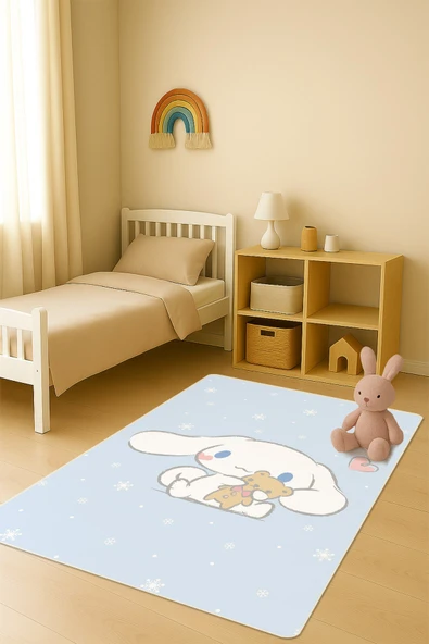 Modern Dijital Baskı Kaymaz Taban Çocuk ve Genç Odası Halısı H0802 RENKLİ 100 X 300 ürün görseli 1