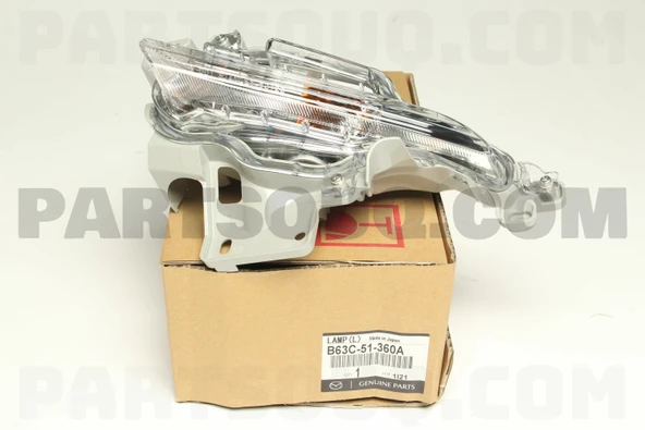 Mazda 3 2016-2018 Sinyal Lambası Sol (Bn) (Oem No: B63C-51-360A) ürün görseli 1