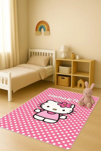 Modern Dijital Baskı Kaymaz Taban Çocuk ve Genç Odası Halısı H0600 RENKLİ 80 X 300 ürün görseli 1