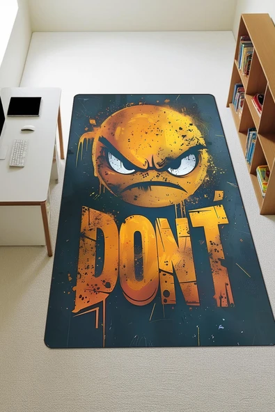 Modern Dijital Baskı Kaymaz Taban Çocuk ve Genç Odası Halısı H0912 RENKLİ 80 X 200 ürün görseli 1