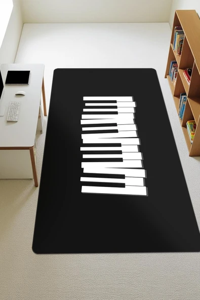Modern Dijital Baskı Kaymaz Taban Çocuk ve Genç Odası Halısı H0643 RENKLİ 80 X 300 ürün görseli 1