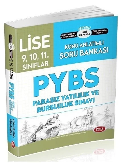Data Yayınları PYBS Lise 9, 10, 11. Sınıflar Konu Anlatımlı Soru Bankası ürün görseli 1