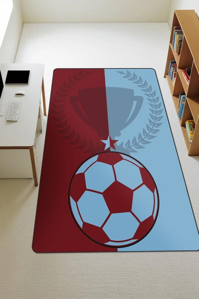 Modern Dijital Baskı Kaymaz Taban Çocuk ve Genç Odası Halısı H0913 RENKLİ 200 X 300 ürün görseli 1