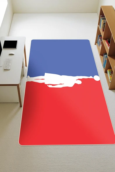 Modern Dijital Baskı Kaymaz Taban Çocuk ve Genç Odası Halısı H0657 RENKLİ 200 X 300 ürün görseli 1