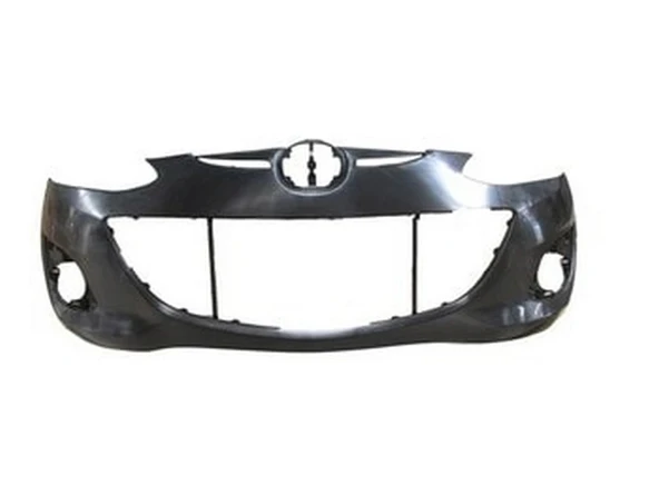 Mazda 2 Hatchback 2012-2014 Ön Tampon Siyah (Sis - Panjur Delikli Tyg) (Adet) (Oem No:Dr6150031Dbb) ürün görseli 1