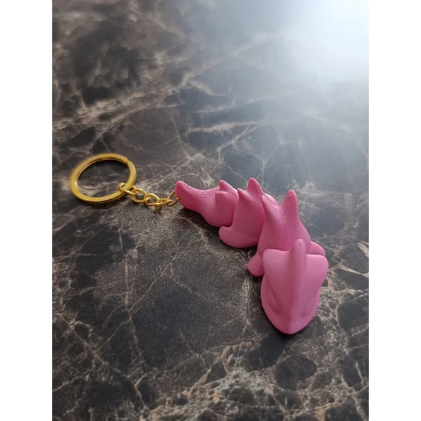 Urartu3d 3D Ejderha Anahtarlık ürün görseli 1