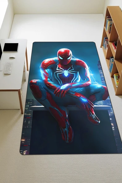 Modern Dijital Baskı Kaymaz Taban Çocuk ve Genç Odası Halısı H1011 RENKLİ 140 X 200 ürün görseli 1