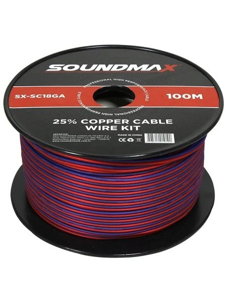 Soundmax SX-SC18GA Hoparlör Kablo 100 m ürün görseli 1