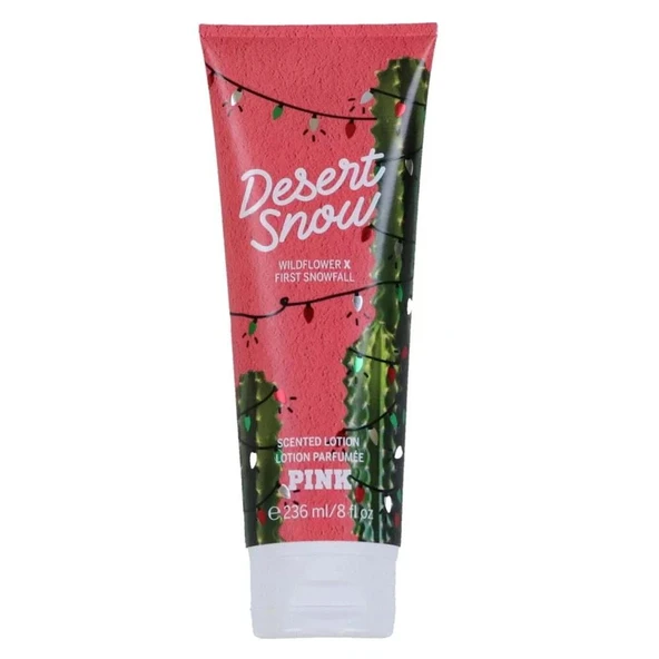 Victoria's Secret Pink Desert Snow Secented Lotion 236 ml Kadın Vücut Losyonu ürün görseli 1