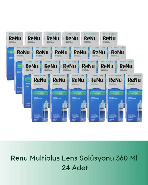Renu Multiplus Lens Solüsyonu 360 Ml 24 Lü Paket ürün görseli 1