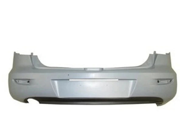 Mazda 3 Hatchback 2003-2006 Arka Tampon Gri (Astarlı Reflektör Delikli)(Tüv)(Tyg) (Adet) (Oem No:Bp4K50221Gaa) ürün görseli 1
