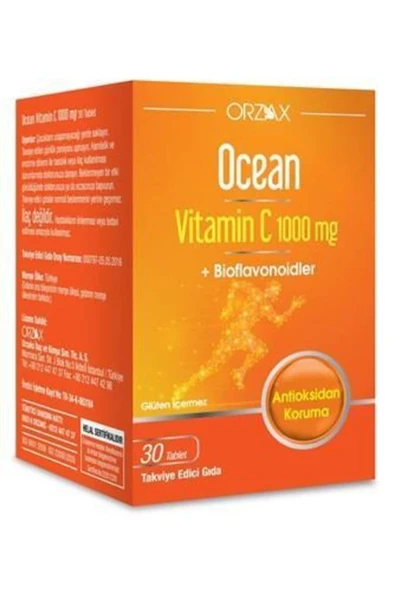 Ocean Vitamin C 1000 mg 30 Tablet ürün görseli 1