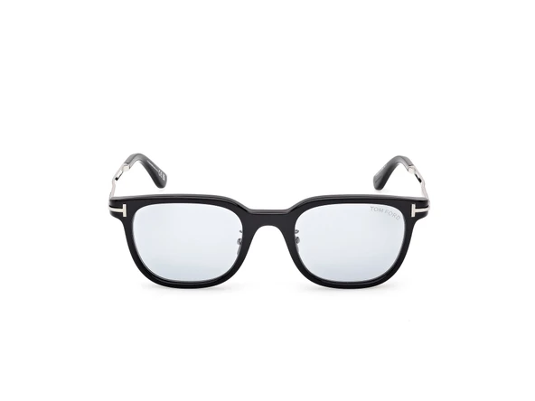 Tom Ford Unisex Güneş Gözlüğü - Kare Form Siyah Çerçeve Mavi Cam (UV400) FT1233 ürün görseli 1