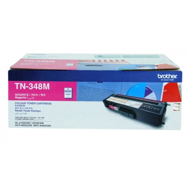 BROTHER TN-348M KIRMIZI ORJİNAL TONER ürün görseli 1