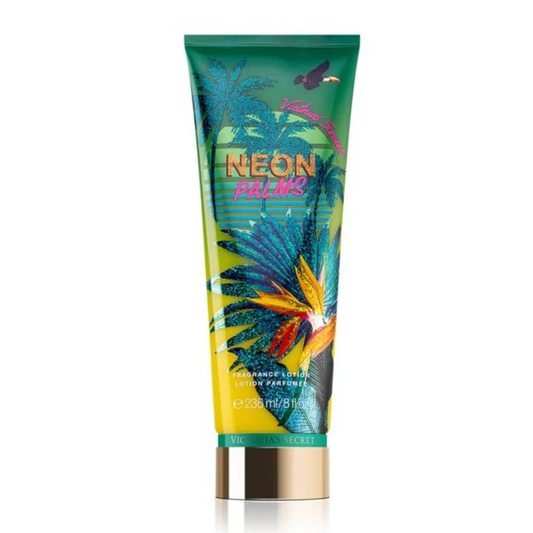 Victoria's Secret Neon Palms Fragrance Lotion 236 ml Kadın Vücut Losyonu ürün görseli 1