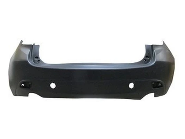 Mazda 3 Hatchback 2014-2016 Arka Tampon Siyah (Sensör Deliksiz - Spoılerli - Çeki Demir Kapaksız Tyg) (Adet) (Oem No:Bhn ürün görseli 1