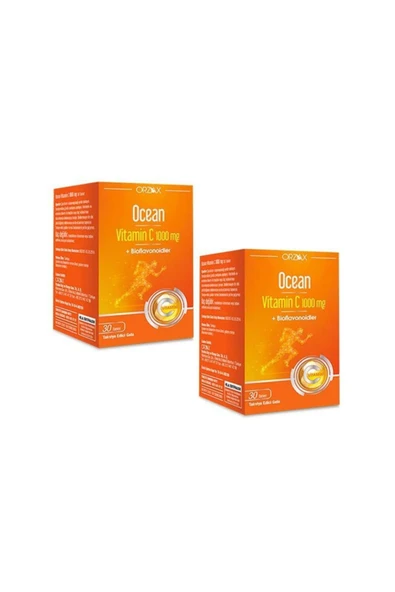 Ocean C Vitamini 1000 Mg 30 Tablet 2'li Set ürün görseli 1