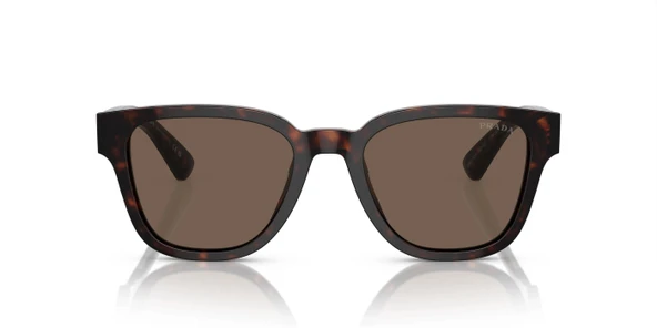 Prada Güneş Gözlüğü - Geometrik Havana Kemik Çerçeve Kahverengi Cam UV400 0PR A04S ürün görseli 1