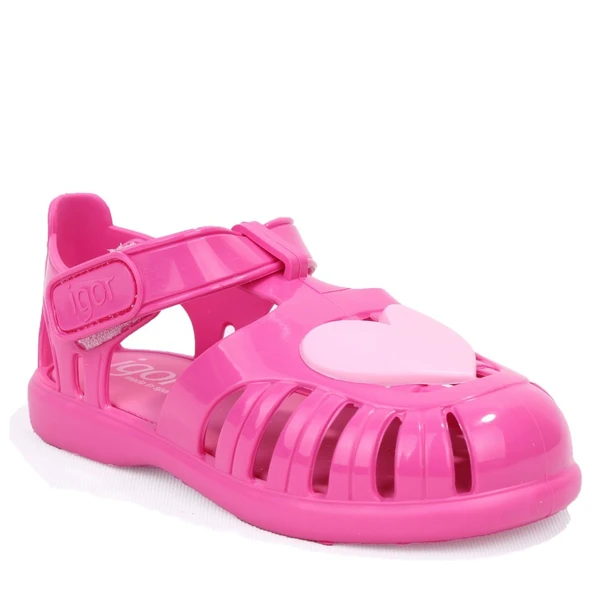 Igor S10310 Tobby Gloss Love Fuşya Günlük Kız Çocuk Sandalet ürün görseli 1