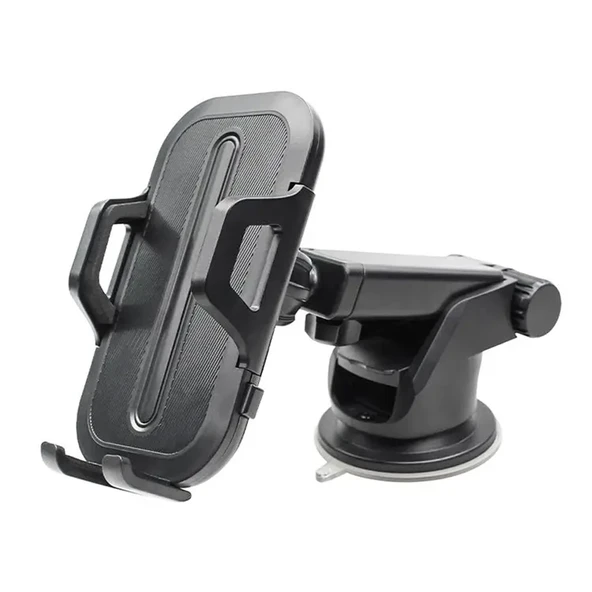 Araç İçi Telefon Tutucu Vantuzlu Teleskopik Kollu Ayarlanabilir Dashboard Cam Uyumlu Telefon Standı ürün görseli 1
