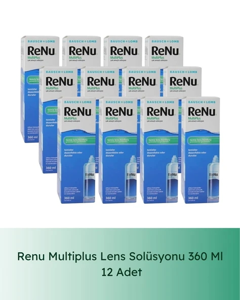 Renu Multiplus Lens Solüsyonu 360 Ml 12 Li Paket ürün görseli 1