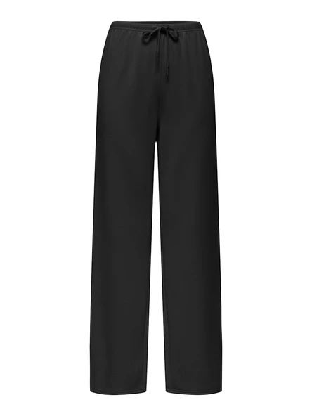 Only   ONLMAYA MODAL PANTS JRS Kadın Siyah Pantolon - 15369156 ürün görseli 1