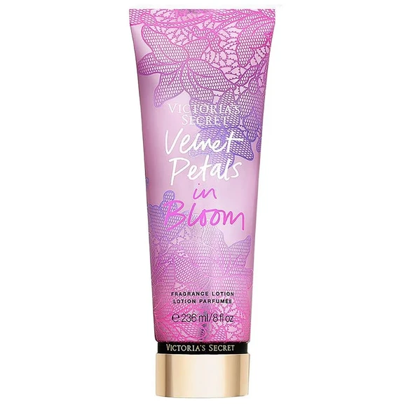 Victoria's Secret Velvet Petals in Bloom Fragrance Lotion 236 ml Kadın Vücut Losyonu ürün görseli 1