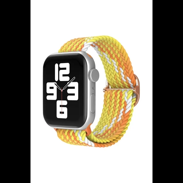 Apple Watch 38mm Star Kordon - Turuncu-Sarı - Resim 2