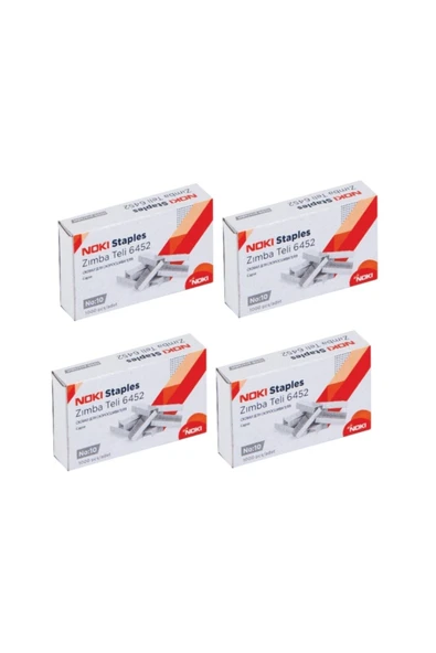 Küçük Beyaz Zımba Teli No:10 1000'li X 4 Paket ürün görseli 1
