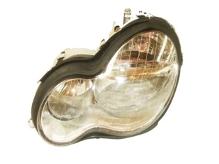 Mercedes C Class 2003-2007 Far Lambası Sol Vakum Ayarlı - Merceksiz - Şeffaf Cam-5 Pin Li(H7-H7) (Adet) (Oem No:A2038203 ürün görseli 1
