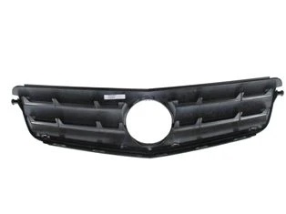 Mercedes C Class 2007-2011 Ön Panjur Gümüş Gri (Nikelaj Kaplamalı) (Tyg) (Oem No: 20488000239744) ürün görseli 1