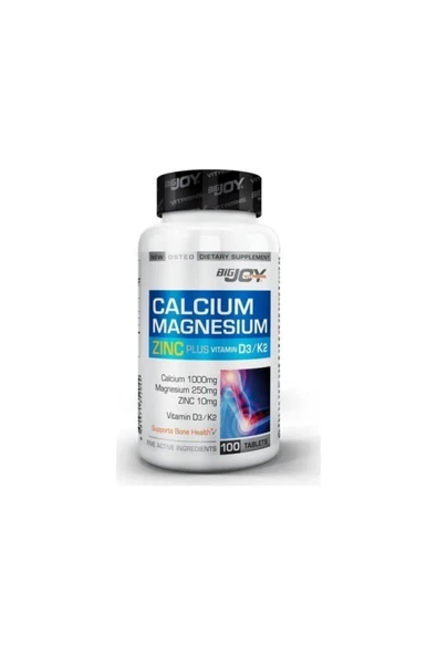 Suda Vitamins Calcium Magnesium Zinc Plus 100 Tablet (bjv101) ürün görseli 1