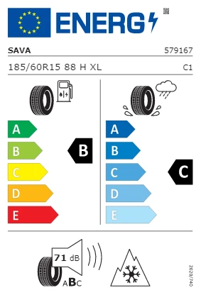 Sava 185/60 R15 88H XL All Weather Oto 4 Mevsim Lastiği (Üretim Yılı: 2025) ürün görseli 1