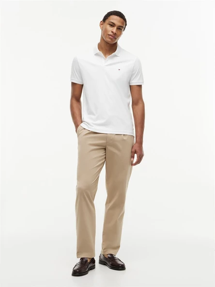 LIQUID COTTON ESSENTIAL REG POLO Erkek Beyaz T-Shirt - MW0MW35585 ürün görseli 1