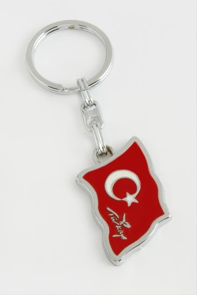Ay Yıldız Metal Anahtarlık ürün görseli 1