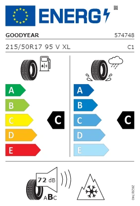 Goodyear 215/50 R17 95V XL FP UltraGrip 8 Performance Oto Kış Lastiği (Üretim Yılı: 2025) ürün görseli 1