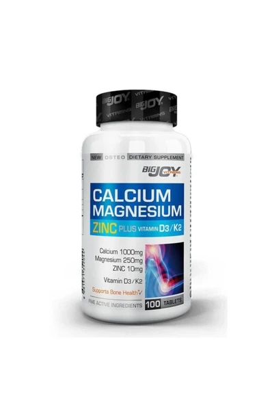Suda Vitamin Calcium Magnesium Zinc Plus 100 Tablet ürün görseli 1