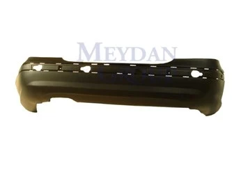 Mercedes C Class 2000-2004 Arka Tampon Siyah (Astarlı - Bant Delikli Amg Tipi) (Adet) (Oem No:2038852125) ürün görseli 1