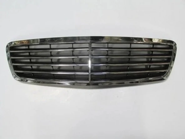 Mercedes C Class 2001-2003 Ön Panjur Siyah (Nikelaj Kaplamalı) (9Çıtalı) (Tw) (Adet) (Oem No:2038800183) ürün görseli 1