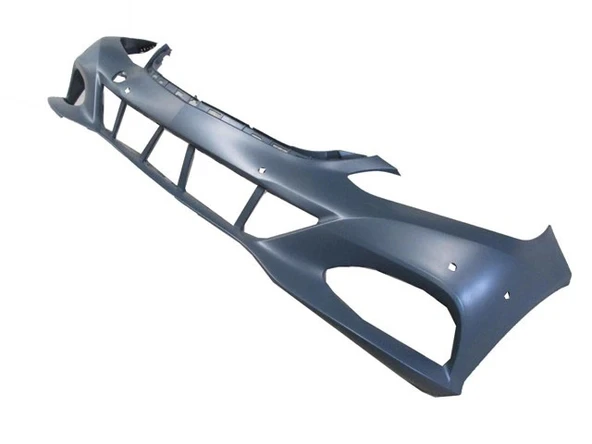 Mercedes E Class 2013-2016 Ön Tampon Gri (Astarlı - Sensör - Kamera Delikli(Elegance)(Tw) (Oem No: 2128802547) ürün görseli 1
