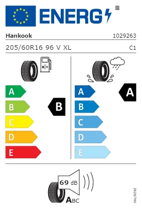 Hankook 205/60 R16 96V XL Ventus Prime4 K135 Oto Yaz Lastiği (Üretim Yılı: 2025) ürün görseli 1