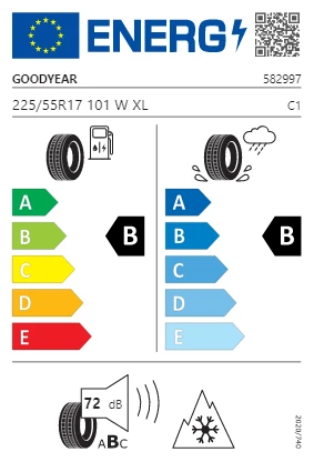 Goodyear 225/55 R17 101W XL Eagle Sport 4Seasons Oto 4 Mevsim Lastiği (Üretim Yılı: 2025) ürün görseli 1