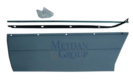 Mercedes W140 1995-1998 S Sl Class - Arka Kapı Bandı Sağ Astarlı (Nikelajı İle Birlikte) (Adet) (Oem No:1406907640) ürün görseli 1