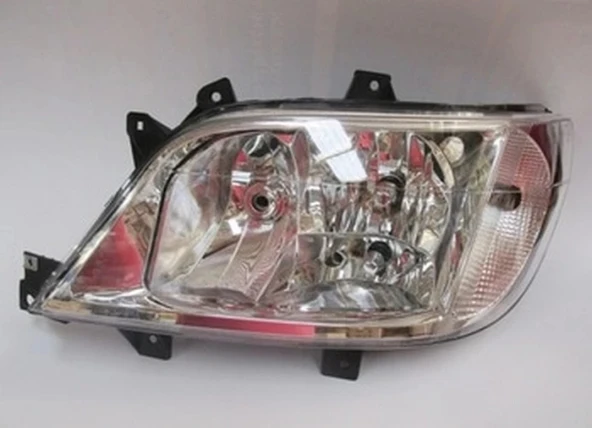 Mercedes Sprinter 2003-2007 Far Lambası Sol Elektrikli - Sisli - Şeffaf Cam-2010 Pin Li (H3-H7-H7)(Ayfar) (Adet) (Oem No ürün görseli 1