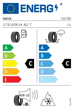 Sava 175/65 R14 82T All Weather Oto 4 Mevsim Lastiği (Üretim Yılı: 2025) ürün görseli 1