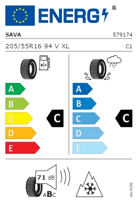 Sava 205/55 R16 94V XL All Weather Oto 4 Mevsim Lastiği (Üretim Yılı: 2025) ürün görseli 1