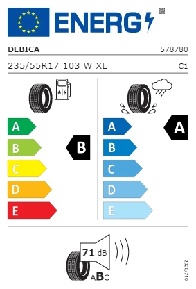 Debica 235/55 R17 103W PRESTO UHP 2 XL FP Oto Yaz Lastiği (Üretim Yılı: 2024) ürün görseli 1