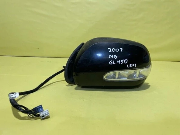 Mercedes Ml 2005-2008 Dış Dikiz Aynası Sol Elektrikli Otomatik Katlanir Isıtmalı Astarlı Sinyalli Aydinlatmali Hafizali ürün görseli 1